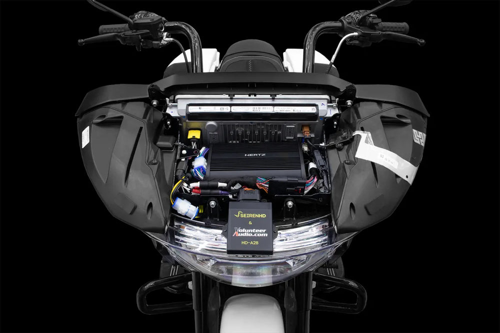 Volunteer Audio Universal HD-A2B Amplifier Replacement Interface for 2023.5-Up Harley Davidson® Motorcycles