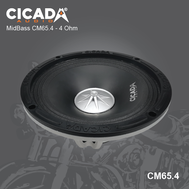 Cicada CM65.4 6.5″ MID-BASS – 4 OHM