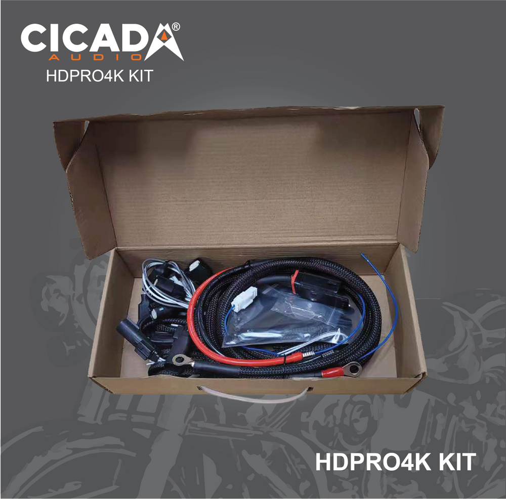 Cicada HDPRO4K CICADA AMP HD PLUG-N-PLAY HARNESS KIT