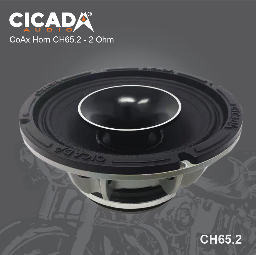 Cicada CH65.2 6.5″ COAX HORN – 2 OHM
