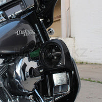 HOGWORKZ - LOWERS -Harley Lower Vented Fairing 6.5" Speaker Pod Mounts