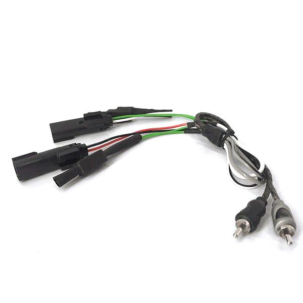 American Hardbag 2014-Up Harley Plug & Play Adapter Front Signal for Aftermarket Amplifiers