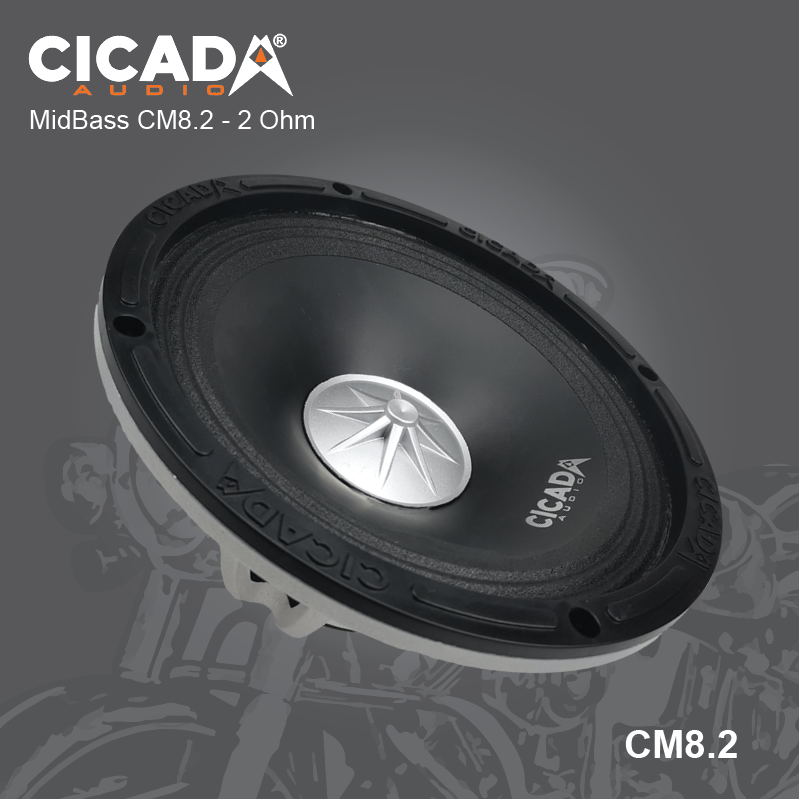 Cicada CM8.2 8″ MID-BASS – 2 OHM