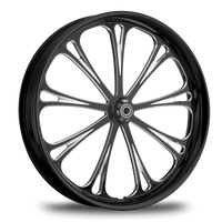 Metalsport Wheels - 2D Wheel - Dallas, Black w/ 2nd Cut