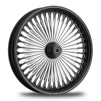 Metalsport Wheels - 2D Wheel - Imperial, Black w/ 2nd Cut