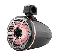 
              DS18 HYDRO CF-X8TP 8" Marine Water Resistant Wakeboard Tower Speakers with Integrated RGB LED Lights 375 Watts - Black Carbon Fiber
            