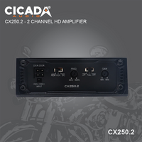 
              Cicada CX250.2D 250W X 2 AMPLIFIER
            