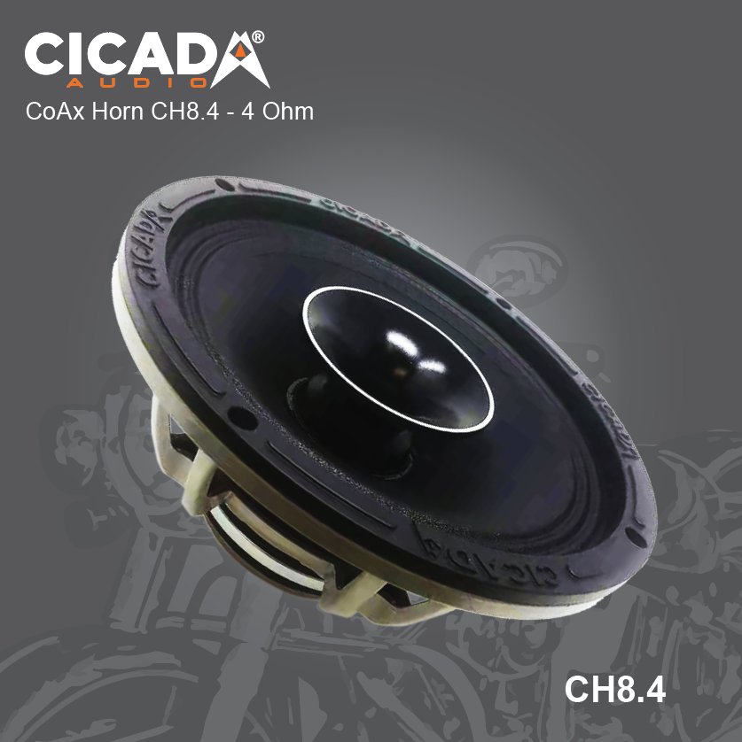 Cicada CH8.4 8″ COAX HORN – 4 OHM