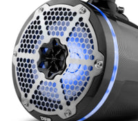 
              DS18 HYDRO CF-X8TP 8" Marine Water Resistant Wakeboard Tower Speakers with Integrated RGB LED Lights 375 Watts - Black Carbon Fiber
            