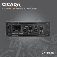 Cicada CX150.4D 150W X 4 AMPLIFIER