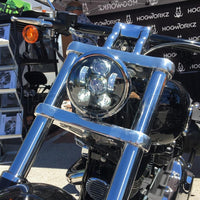 
              HOGWORKZ - HEADLIGHTS - Blackout 5 3/4" LED Harley Daymaker Style Headlight V2
            