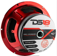 
              DS18 PRO-X10MBASS 10" Mid-Bass Loudspeaker 800 Watts 8-Ohm
            