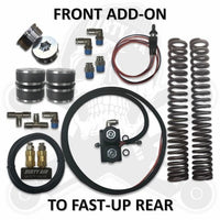 DIRTY AIR *NEW* FAST-UP REAR "ADD ON" FRONT AIR PARTS