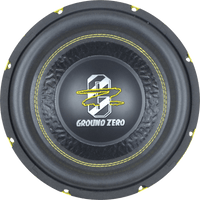 Ground Zero - Ground Zero GZIW 10SPL 10″ high quality SPL subwoofer
