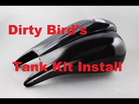 
              DIRTYBIRD CONCEPTS - Harley Long Shot Gas Tank Kit Street Glide Road Glide Road King 2008 To 2022
            