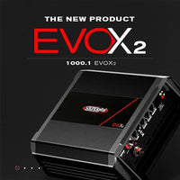 NEW 1000.1 EVOX2 1000watt RMS Subwoofer Amplifier