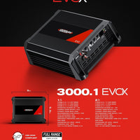 NEW SounDigital EVOX2 3000.1 FULL RANGE - 1Ω or 2Ω