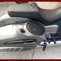 DIRTYBIRD CONCEPTS - Indian Chieftain RoadMaster Springfield Loud 8″ Audio Speaker Lids 2014 To 2021