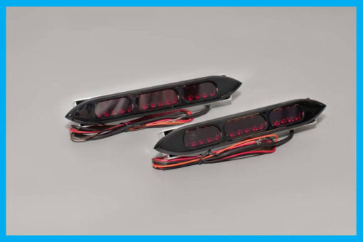 DIRTYBIRD CONCEPTS -  TAIL LIGHTS - Harley Bullet LED Tail Lights