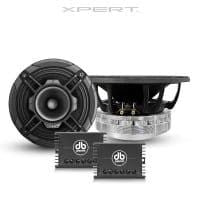 DB Drive Euphoria XPERT -﻿  DB Drive Xpert Speakers EX8NCD-CFXL 8″ 2-WAY CARBON FIBER loudspeaker with Backloaded Compression Driver
