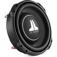 JL Audio 10TW3-D4 Shallow-mount 10" subwoofer with dual 4-ohm voice coils