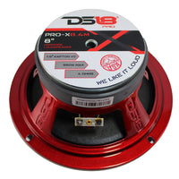 DS18 - PRO AUDIO -  PRO-X8.4M - 8" 550W Midrange Loudspeaker 4 Ohms