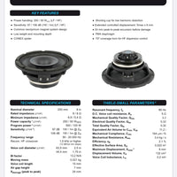 Beyma - Coaxial Speaker - 8” - PRO8CXnd