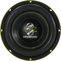 
              Ground Zero - GZHW 20XSPL-D2 8″ high quality SPL subwoofer
            